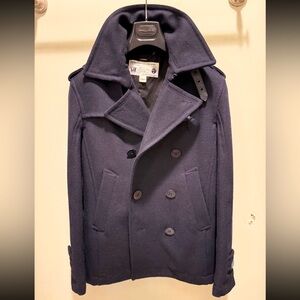 Diesel Stylish Navy Peacoat!! Very fashionable version from the Italian Brand!
